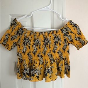 Tilly’s Off The Shoulder Floral Tube Top